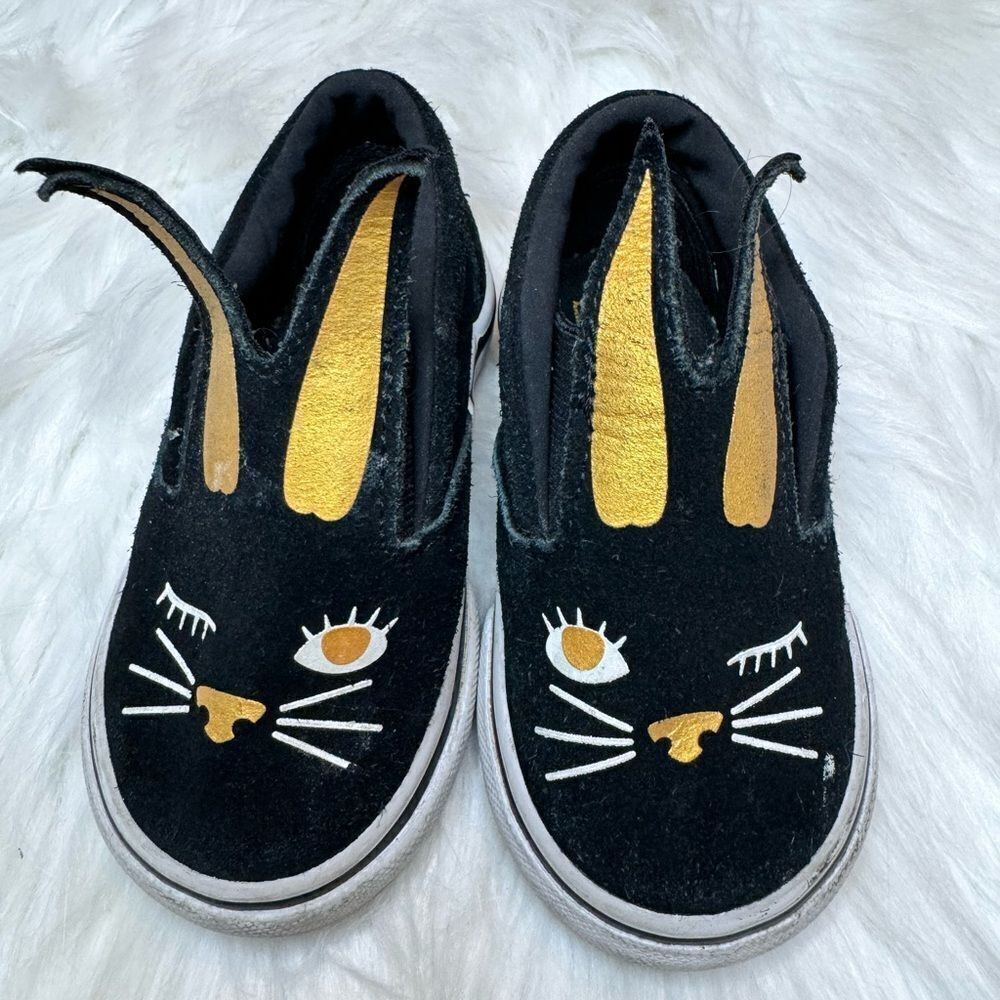 Vans bunny slip-ons